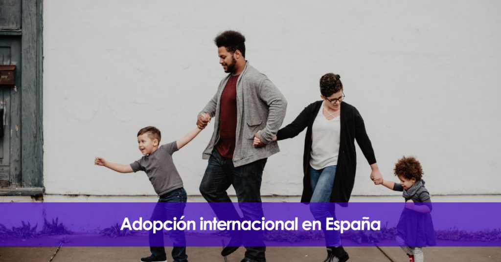 Adopción internacional en España.