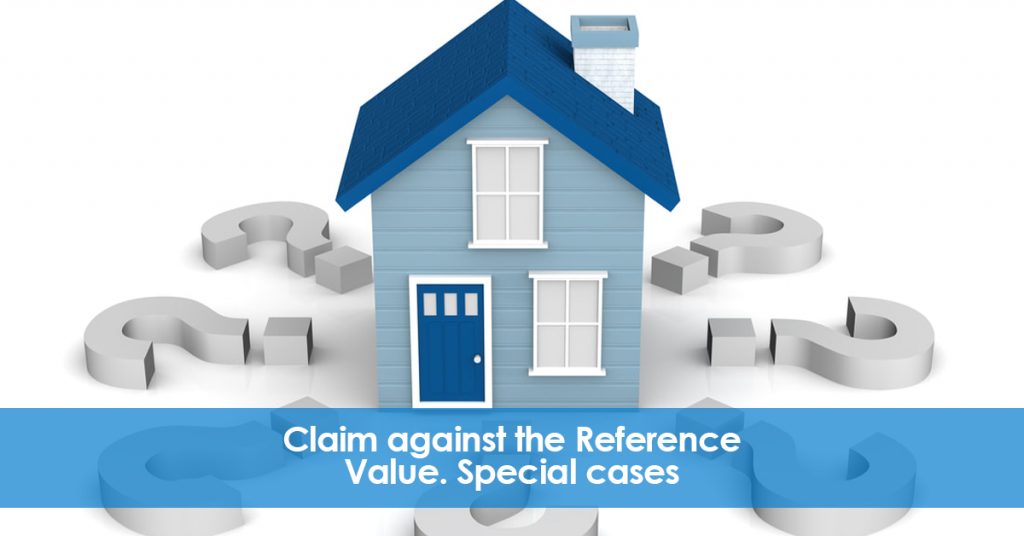 Claiming against the Reference Value. Special Cases